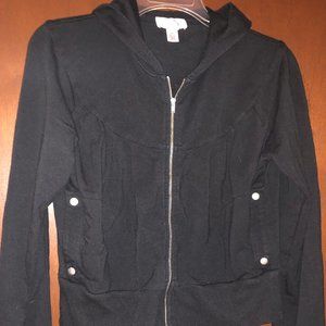 Ladies black sweatshirt